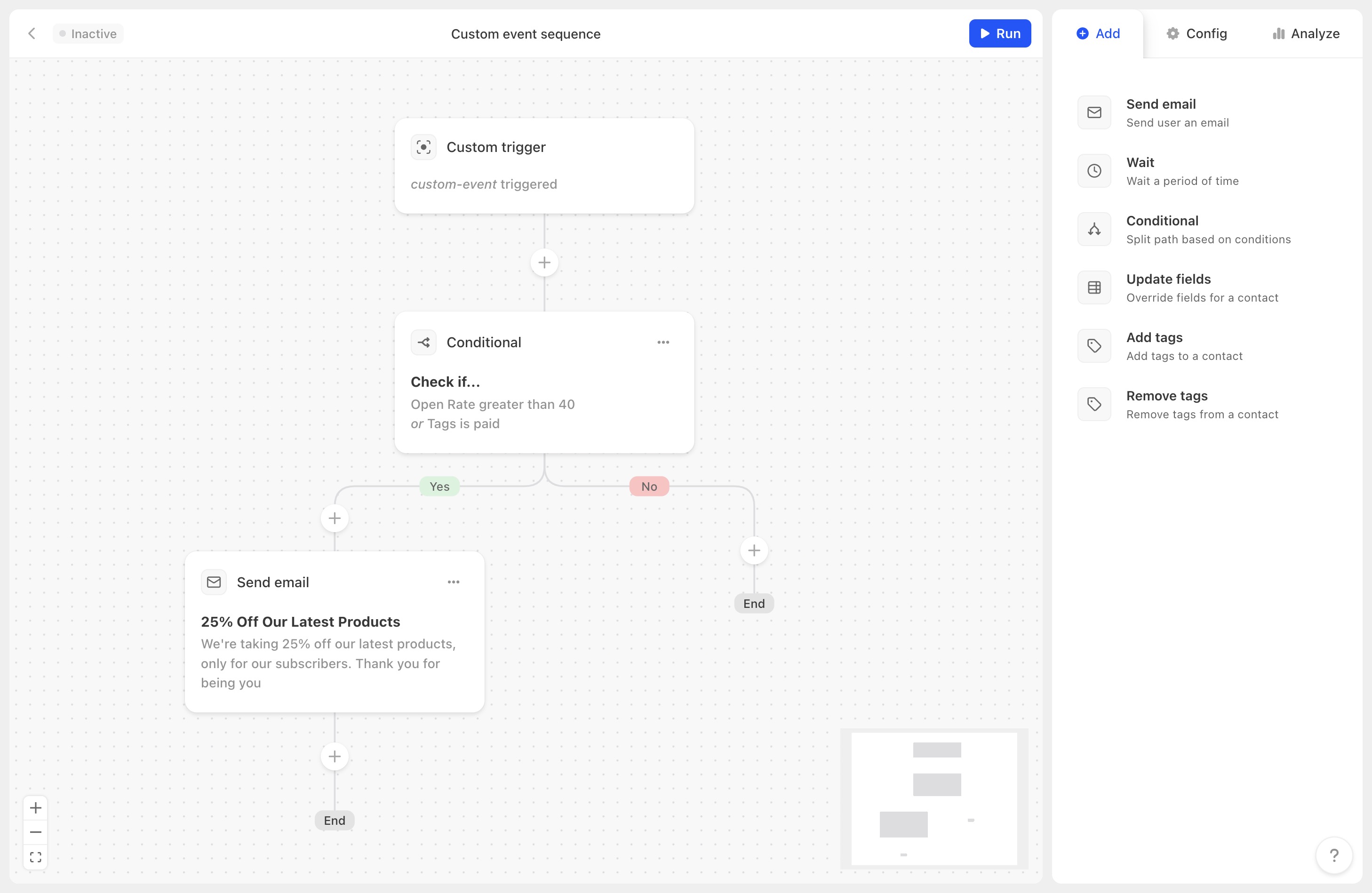 New Automation Builder: Conditional Branching, Deep Analytics & More
