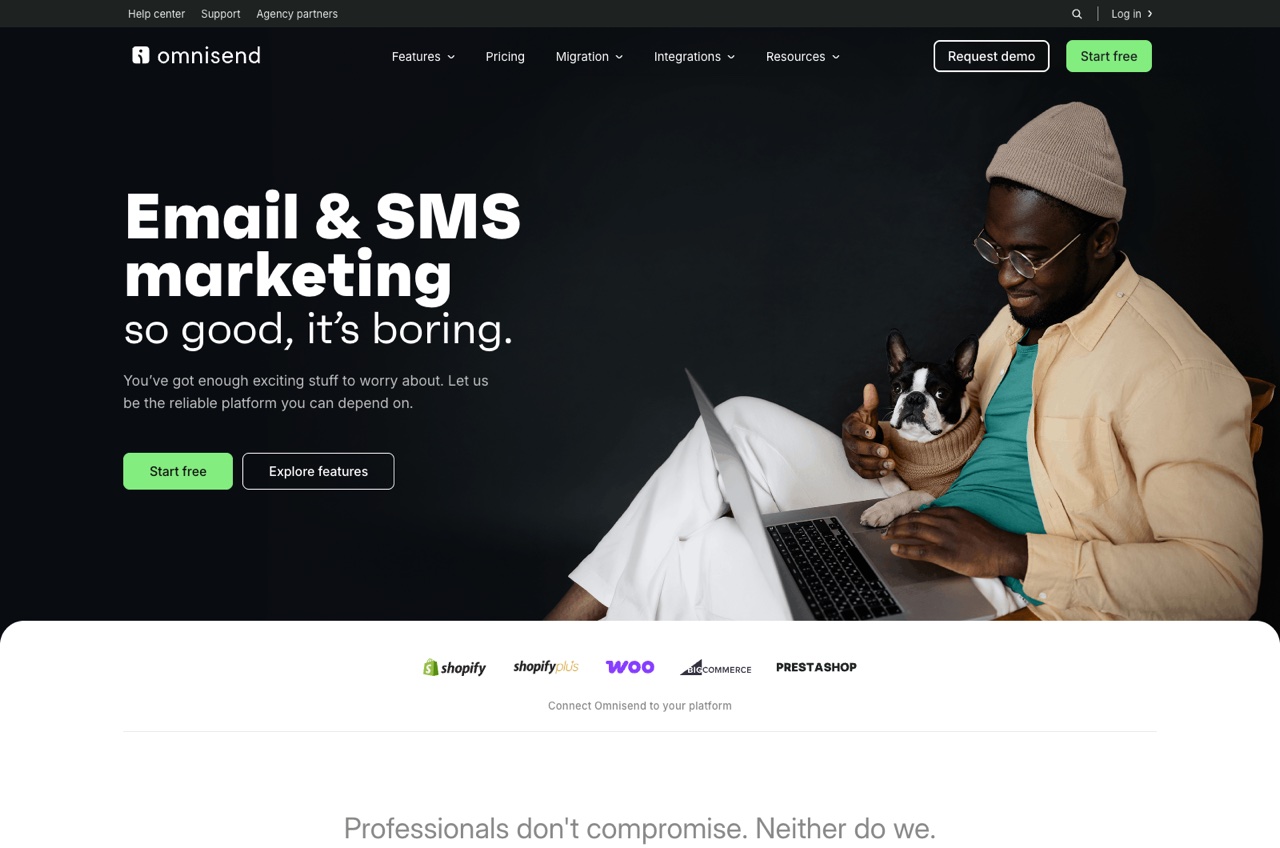 Omnisend interface